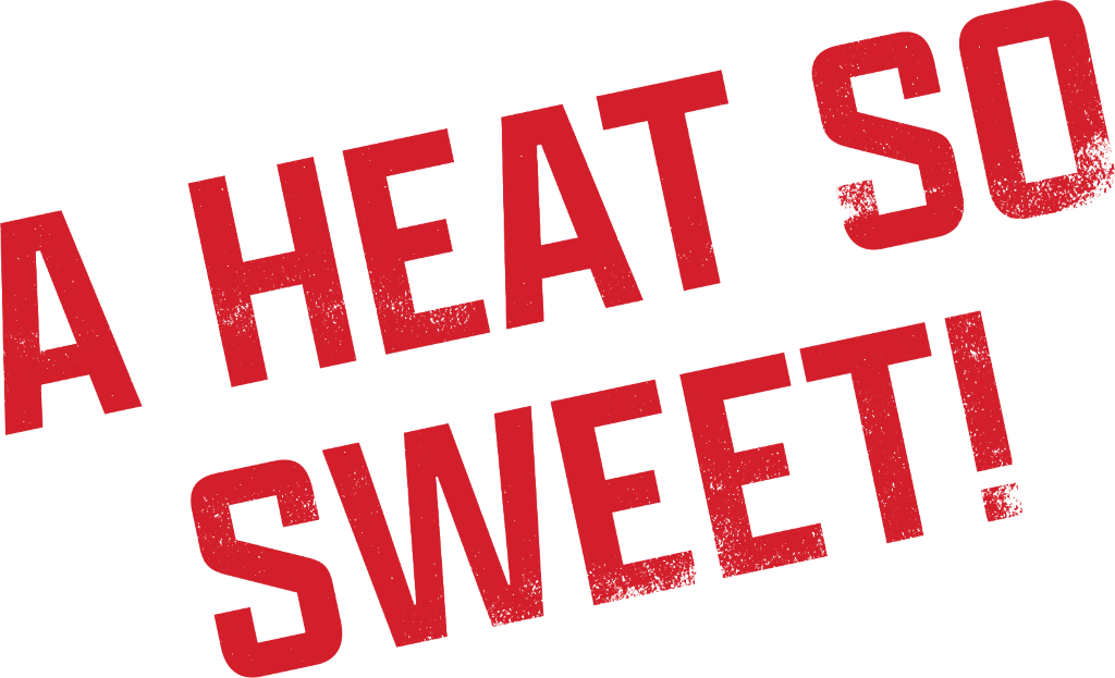 Devil's Tongue graphic reading A Heat So Sweet